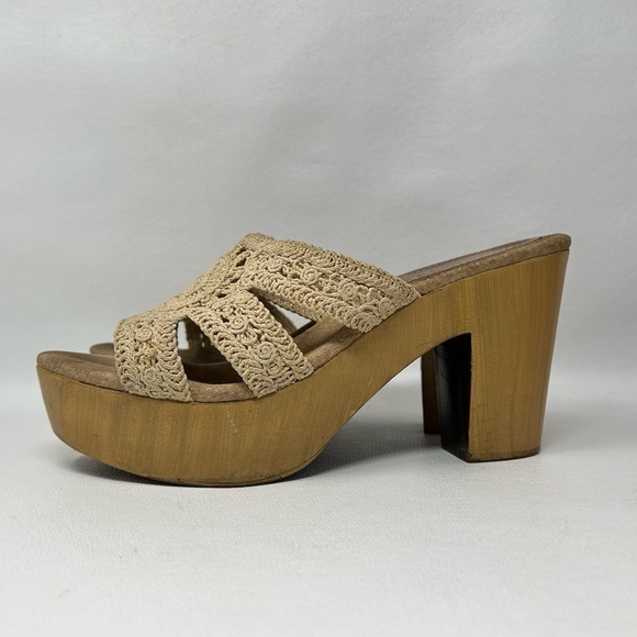 Sbicca Sylvan Dress Platform Sandals In Cream, Women’s Size EU 41 - Picture 4 of 12